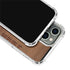California Wood Flag iPhone 13 Pro Max Clear Case